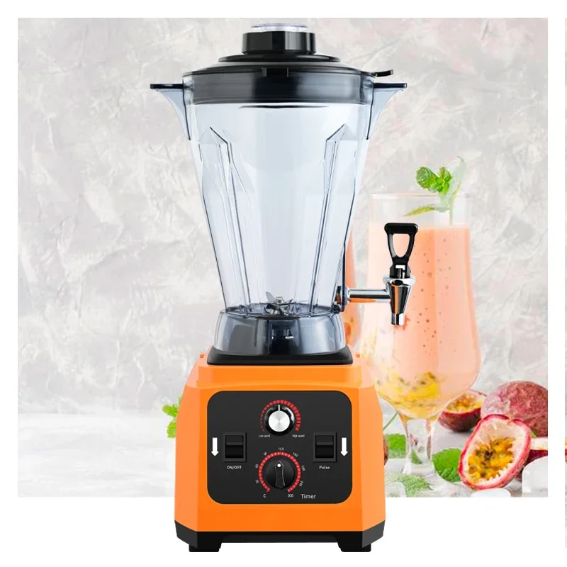 6.8 Ltr Multifunctional for Fresh Juicer Soybean Milk Nut Butter Heavy Duty Professional-Grade Blender with Tap
6.8 Ltr Multifunctional for Fresh Juicer Soybean Milk Nut Butter Heavy Duty Professional-Grade Blender with Tap