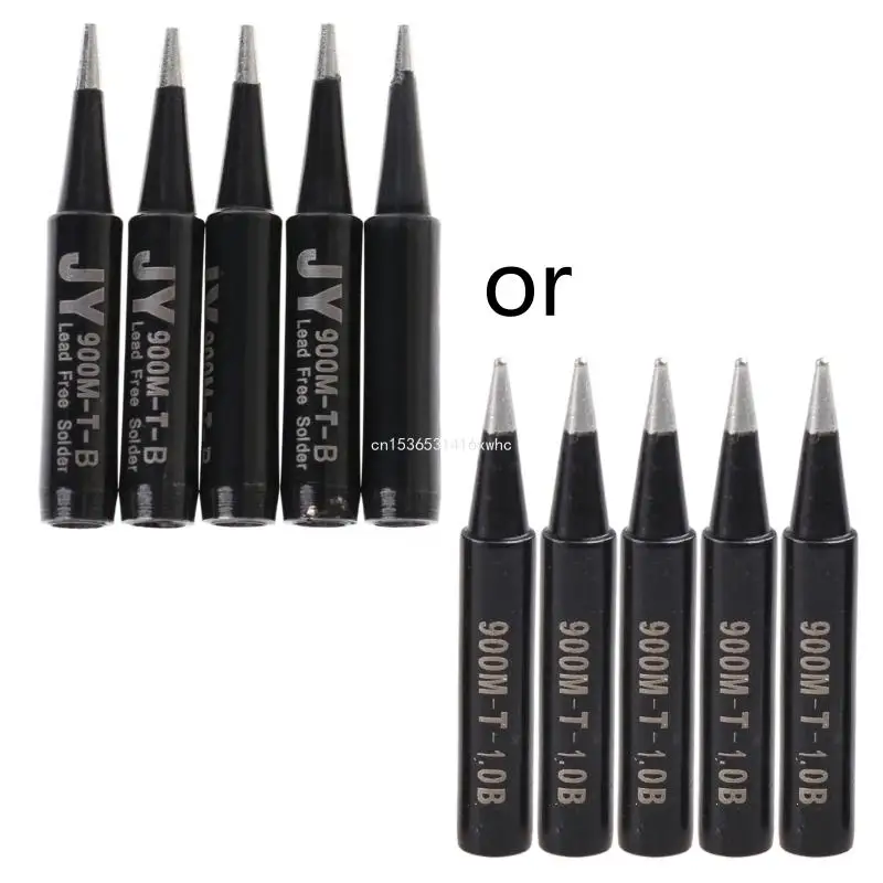 Dropship 5 Pcs Soldering Iron Tip Lead-Free 900M Solder Tips Replacement Welding Head Tool Accessories for Solder
Dropship 5 Pcs Soldering Iron Tip Lead-Free 900M Solder Tips Replacement Welding Head Tool Accessories for Solder