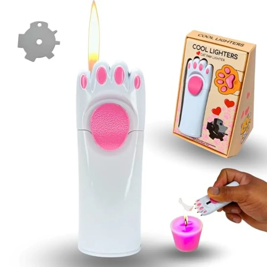 Cat Paw Lighter - Cute Lighters for Women, Cat Gifts for Cat Lovers and Kawaii Accessories, ideal Cat Gifts for Women, Unique L
Cat Paw Lighter - Cute Lighters for Women, Cat Gifts for Cat Lovers and Kawaii Accessories, ideal Cat Gifts for Women, Unique L