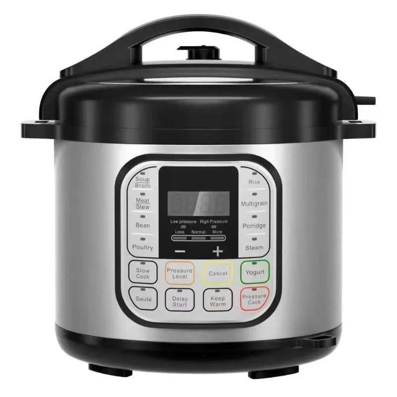 2025 Stainless Steel Smart Electric Pressure Cooker 5/6 L Mini Multifunctional Rice Cooker with Measuring Cup Household
2025 Stainless Steel Smart Electric Pressure Cooker 5/6 L Mini Multifunctional Rice Cooker with Measuring Cup Household
