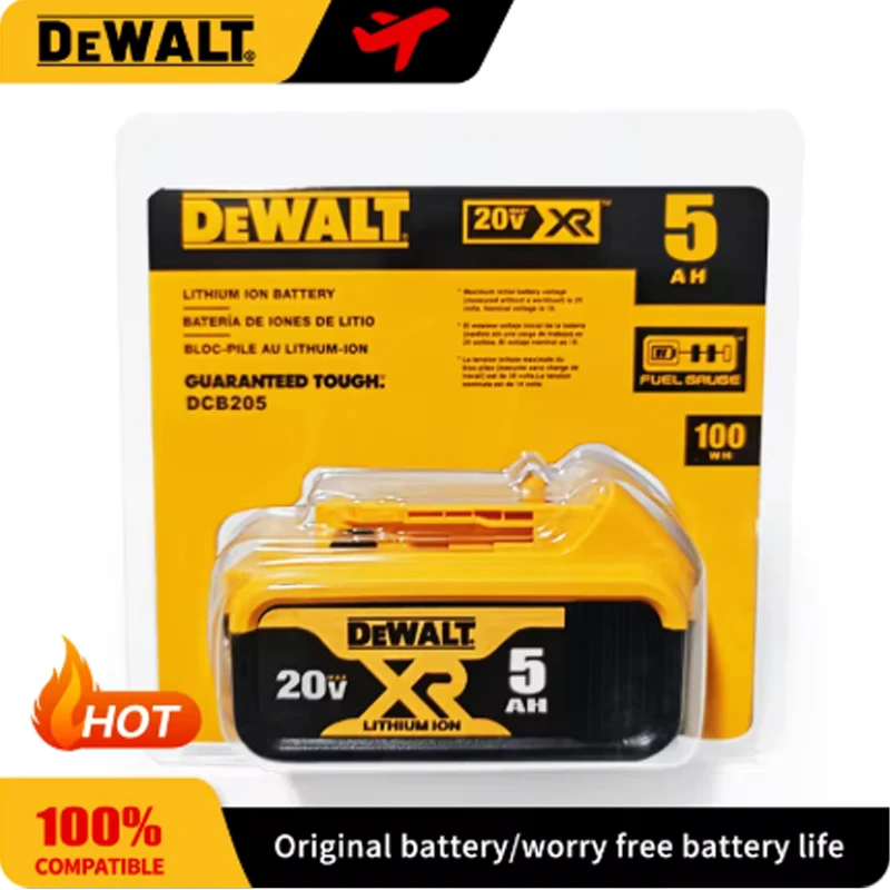 Original DEWALT 20V battery, 6AH, rechargeable lithium-ion battery, DEWALT charger, DCB115, DCB118, DEWALT20V-60V tool battery
Original DEWALT 20V battery, 6AH, rechargeable lithium-ion battery, DEWALT charger, DCB115, DCB118, DEWALT20V-60V tool battery