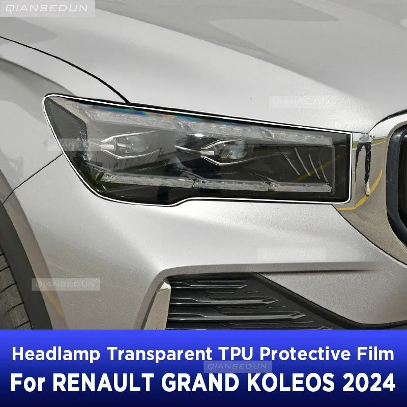 Car Headlight Protection Transparent Anti-Scratch Protective Film TPU Stickers For Renault Grand Koleos 2024 Accessories
Car Headlight Protection Transparent Anti-Scratch Protective Film TPU Stickers For Renault Grand Koleos 2024 Accessories