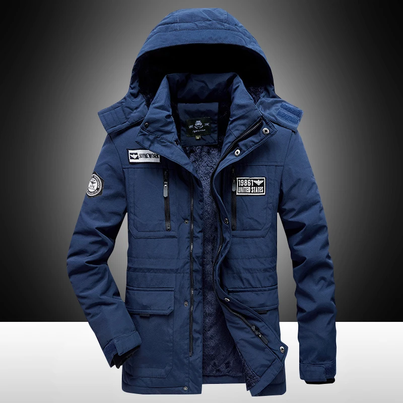 Men's Winter Thiened Fce Lined Cotton Jaet Long Sve Casual Faion Warm Outdoor Coat with Multiple kets Workwear...
Men's Winter Thiened Fce Lined Cotton Jaet Long Sve Casual Faion Warm Outdoor Coat with Multiple kets Workwear...