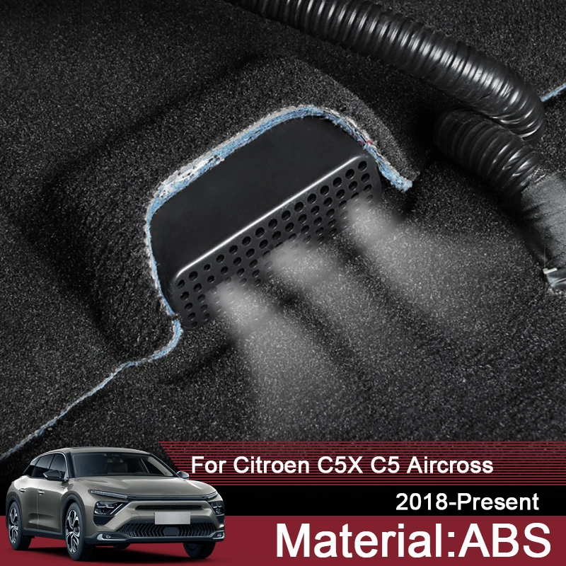 2PCS For Citroen C5X C5 Aircross 2018-2024ABS Car Styling Air Outlet Under Seat Cover Frame Protective Stickers Auto Accessories
2PCS For Citroen C5X C5 Aircross 2018-2024ABS Car Styling Air Outlet Under Seat Cover Frame Protective Stickers Auto Accessories