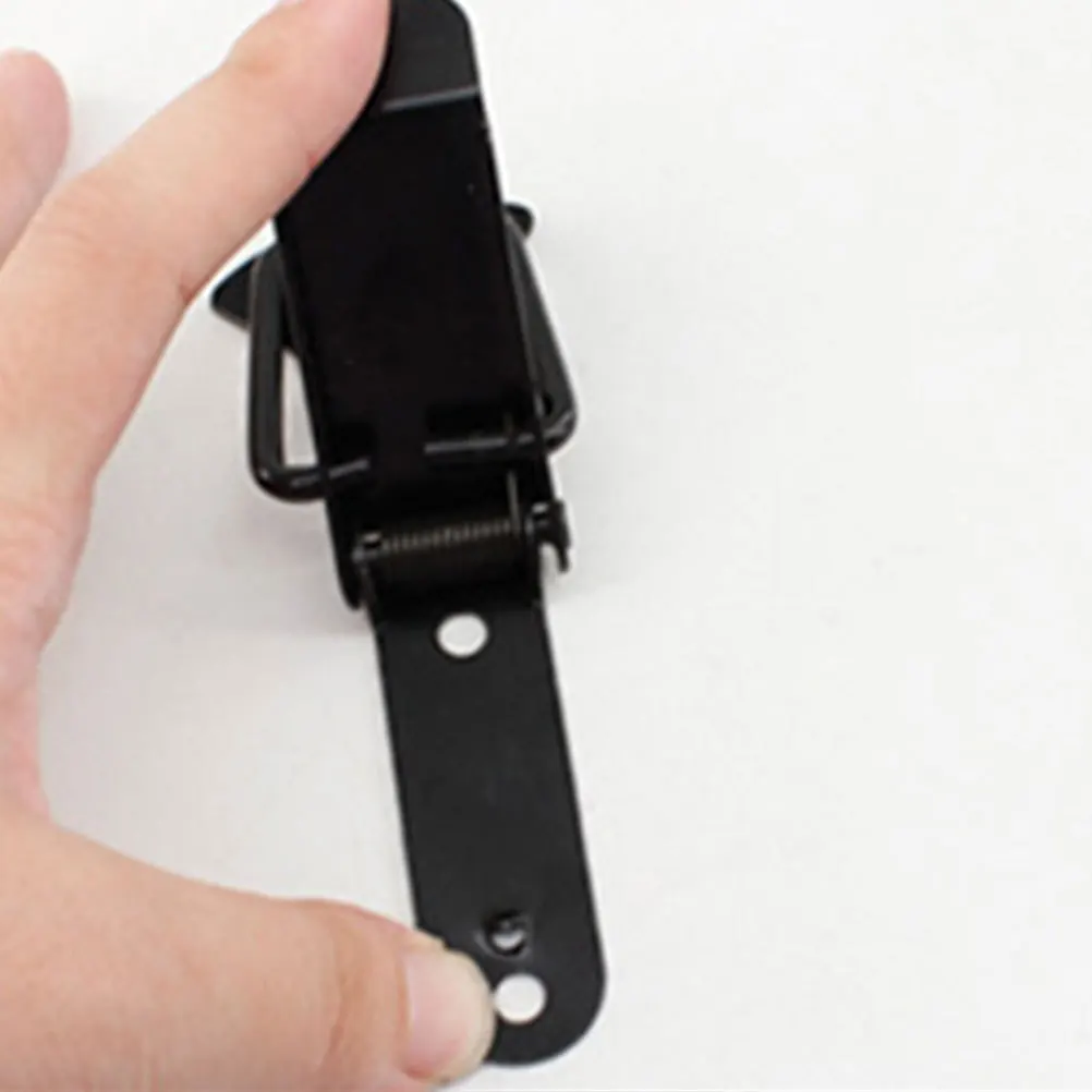 4Set Metal Iron Toggle Clamp Tension Closure Latch Cabinet Boxes Chest Hardware Spring Loaded Catch Hasp Black
4Set Metal Iron Toggle Clamp Tension Closure Latch Cabinet Boxes Chest Hardware Spring Loaded Catch Hasp Black