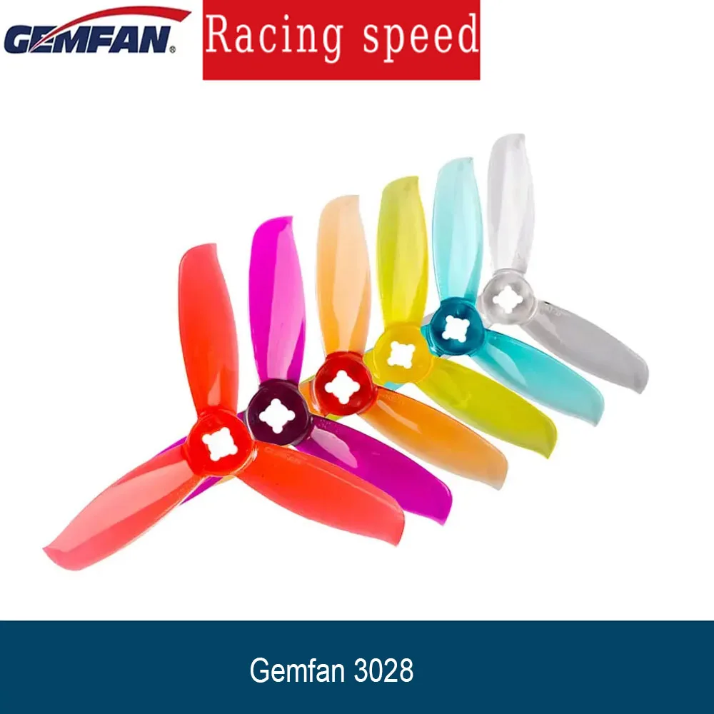6pairs Gemfan WinDancer 3028 PC Propeller Paddle CW CCW Props For 3inch FPV RC Racing Drone Motor 1106-1306
6pairs Gemfan WinDancer 3028 PC Propeller Paddle CW CCW Props For 3inch FPV RC Racing Drone Motor 1106-1306