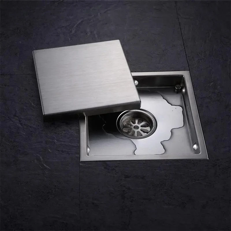 Tile Insert Square Stainless Steel Floor Drain Waste Grates Bathroom Invisible Shower Drain 110 x 110MM Or 150 x 150MM
Tile Insert Square Stainless Steel Floor Drain Waste Grates Bathroom Invisible Shower Drain 110 x 110MM Or 150 x 150MM