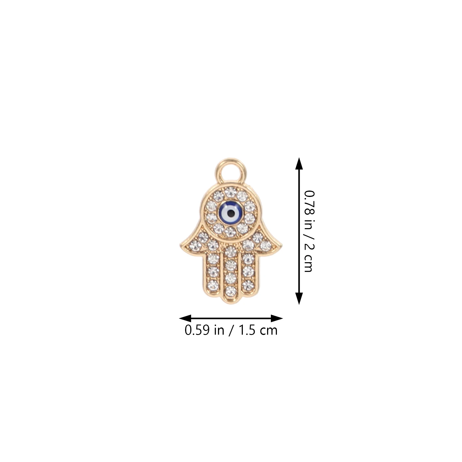 30pcs Alloy Eye Pendant Charms Diy Jewelry Making Earring Keychain Craft Charms Smooth Non-Fading Gift For Friends
30pcs Alloy Eye Pendant Charms Diy Jewelry Making Earring Keychain Craft Charms Smooth Non-Fading Gift For Friends