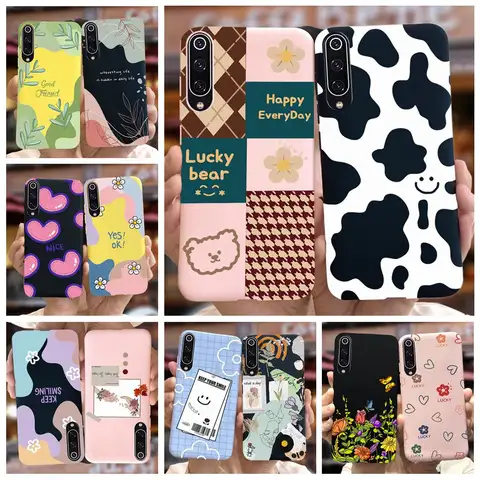 For Xiaomi Mi 9 Lite Case Fashion Candy Patterned Cover For Xiaomi Mi 9 SE 9SE Mi9 Lite Phone Case Soft Fundas Shockproof Bumper