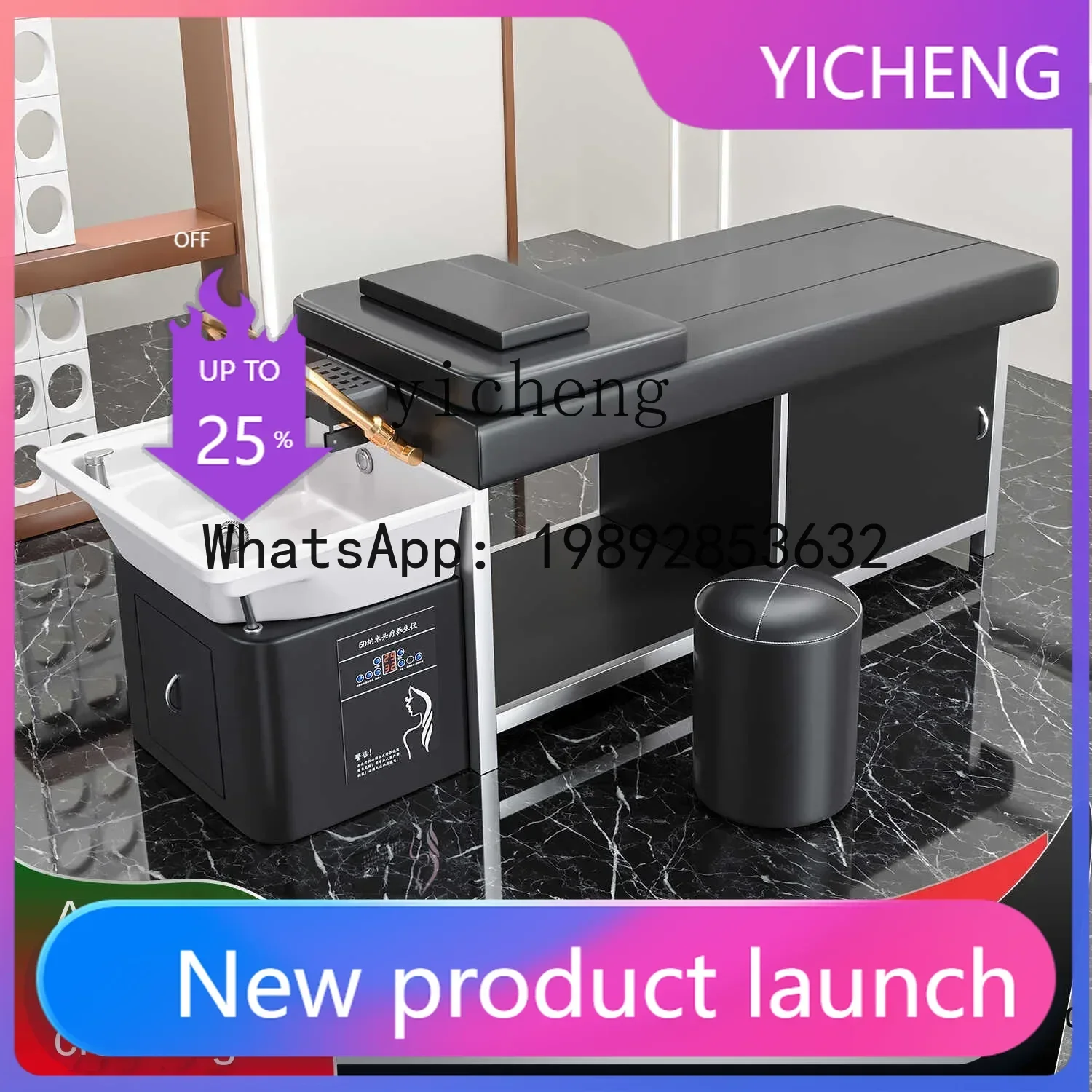 Парикмахерская с водонагревателем, фумигацией, циркуляцией воды, процедурой для кожи головы, для салонов красоты, тайских массажных кушеток (полное лежачее положение)
Парикмахерская с водонагревателем, фумигацией, циркуляцией воды, процедурой для кожи головы, для салонов красоты, тайских массажных кушеток (полное лежачее положение)