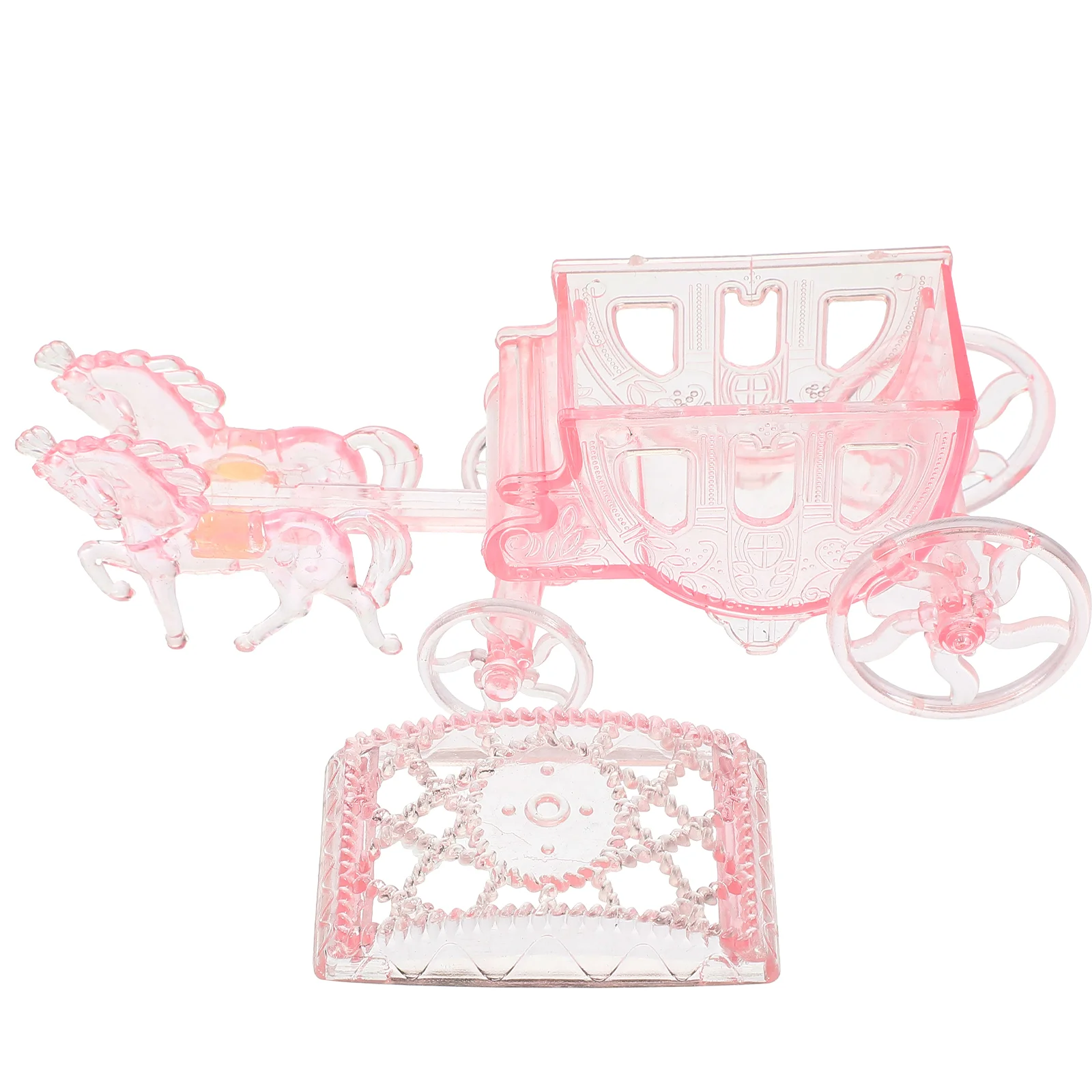 Transparent Carriage Candy Box for Wedding Baby Favors Elegant Gift Packaging Container Plastic Decorative
Transparent Carriage Candy Box for Wedding Baby Favors Elegant Gift Packaging Container Plastic Decorative