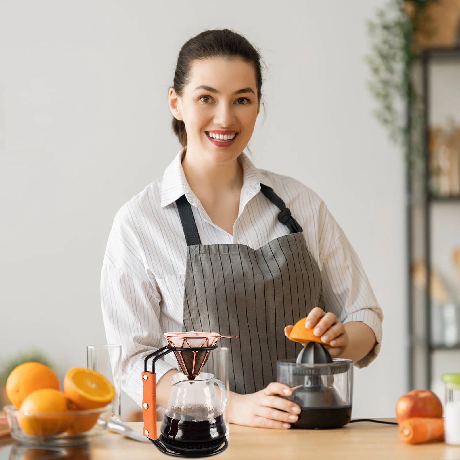 Coffee Filter Dripper Stand Holder Strong Bearing Round Hole Support Light Weight Handle Non Slip Creative Design Coffee
Coffee Filter Dripper Stand Holder Strong Bearing Round Hole Support Light Weight Handle Non Slip Creative Design Coffee