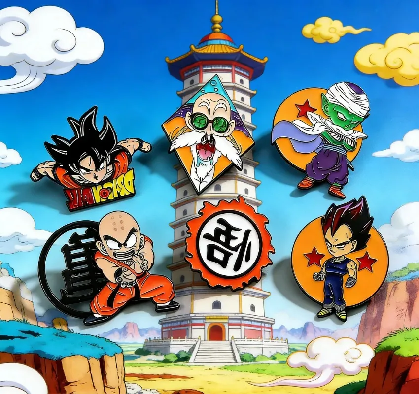 New Anime Dragon Ball Series Son Goku Brooch Toy Clothing Backpack Badge Exquisite Alloy Personality Badge Birthday Gift
New Anime Dragon Ball Series Son Goku Brooch Toy Clothing Backpack Badge Exquisite Alloy Personality Badge Birthday Gift
