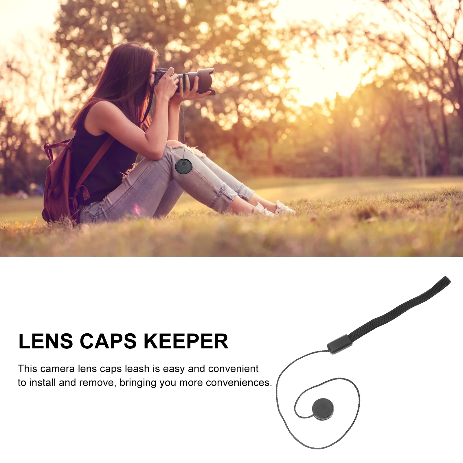 20Pcs Lens Caps Leash Camera Lens Caps Keeper Elastic String Anti-Lost Holder Suitable for Outdoor Activities Secure Camera
20Pcs Lens Caps Leash Camera Lens Caps Keeper Elastic String Anti-Lost Holder Suitable for Outdoor Activities Secure Camera