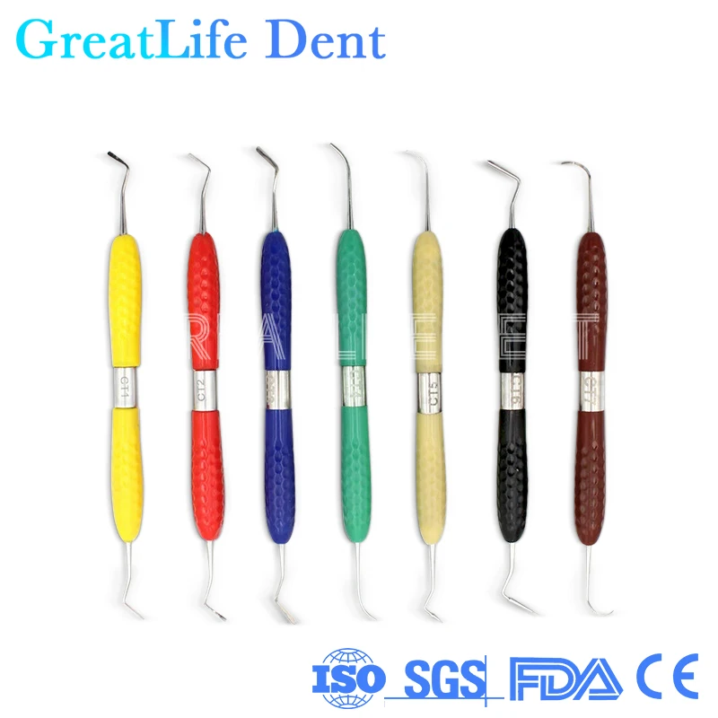 GreatLife Dent High Quality Dental Repair Equipment Composite Resin Filling Spatula Aesthetic Restoration Resin Filler Set
GreatLife Dent High Quality Dental Repair Equipment Composite Resin Filling Spatula Aesthetic Restoration Resin Filler Set