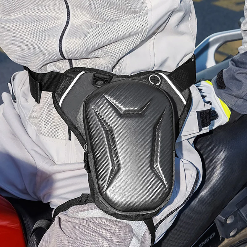 Motorcycle Leg Side Bag EVA Hard Shell Outdoor Casual Waist Bags Motorbike Mobile Phone Purse Waterproof Rider Waist Bag Black
Motorcycle Leg Side Bag EVA Hard Shell Outdoor Casual Waist Bags Motorbike Mobile Phone Purse Waterproof Rider Waist Bag Black