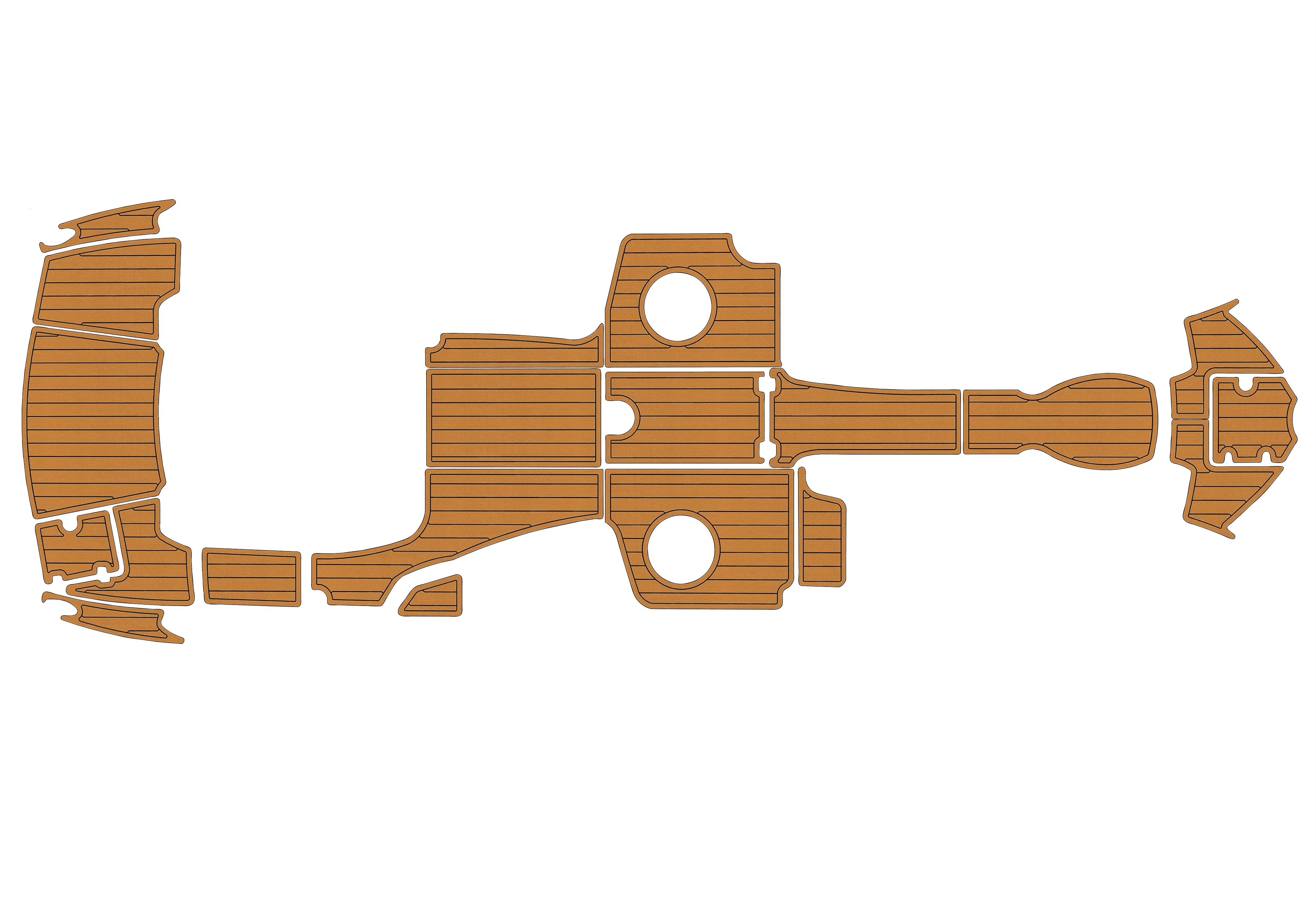 Нескользящий морской самоклеящийся коврик из тикового дерева из ЭВА, 6 мм, коврик для яхт-кокпита для Chaparral 244 Sunesta 2017-2019, настил лодки, простая установка
Нескользящий морской самоклеящийся коврик из тикового дерева из ЭВА, 6 мм, коврик для яхт-кокпита для Chaparral 244 Sunesta 2017-2019, настил лодки, простая установка