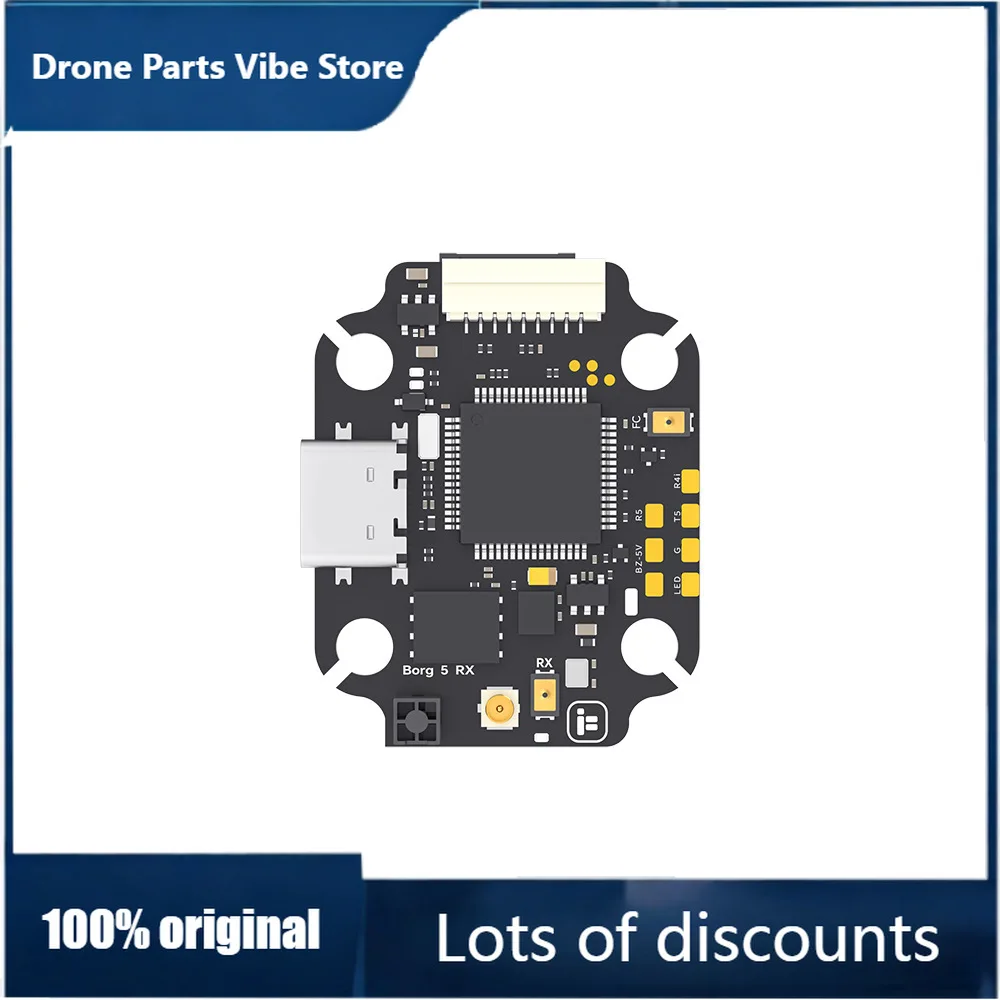 FyiFlight Borg 5S Flight Stack 60RS ESC 3 8S Racing FC Integrated Receiver For FPV Drones
FyiFlight Borg 5S Flight Stack 60RS ESC 3 8S Racing FC Integrated Receiver For FPV Drones