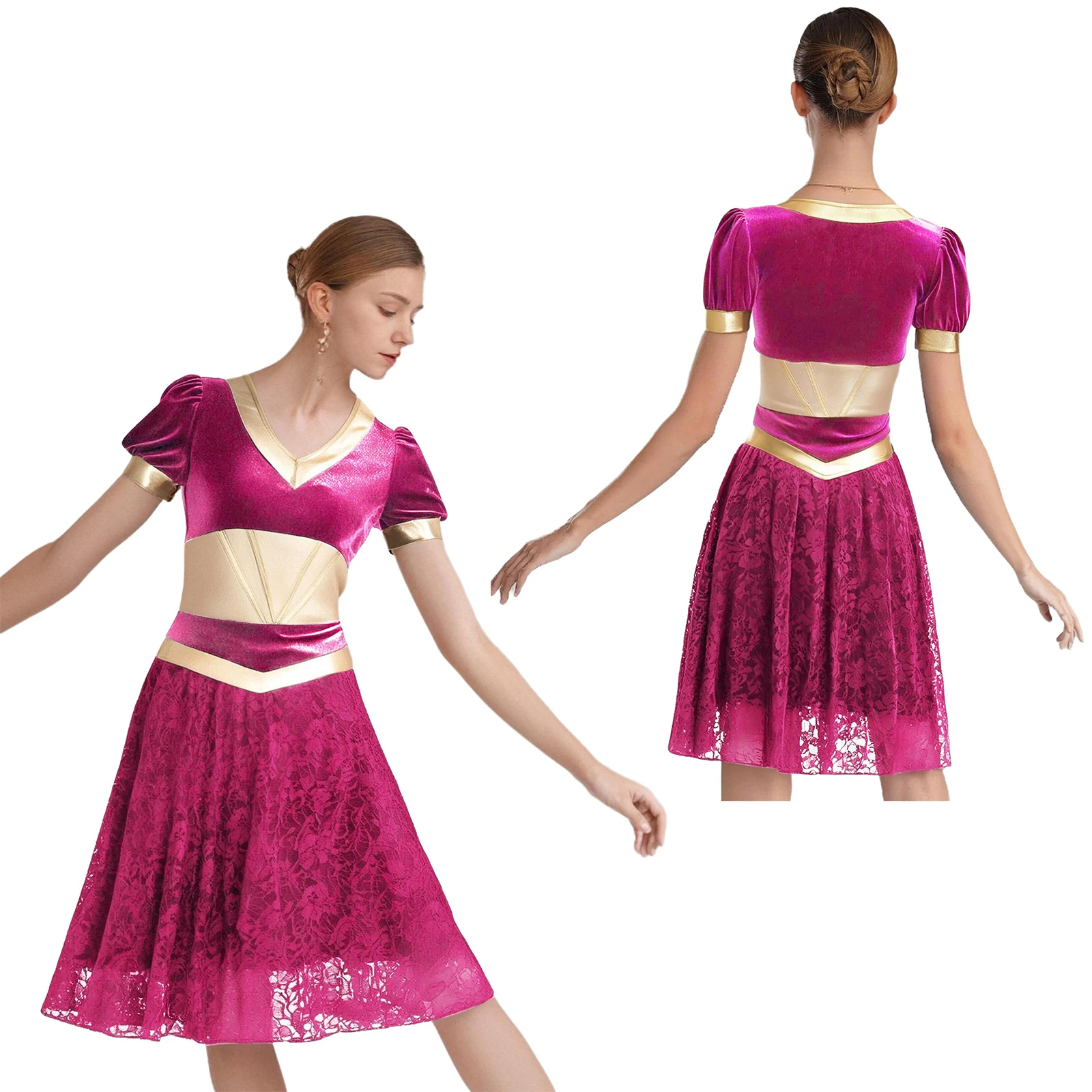 Luxury Oriental Modern Dance Dress Women Arabian Lace Short Sleeve Glamorous Folk Dance Costume for Stage Theater Performance
Luxury Oriental Modern Dance Dress Women Arabian Lace Short Sleeve Glamorous Folk Dance Costume for Stage Theater Performance