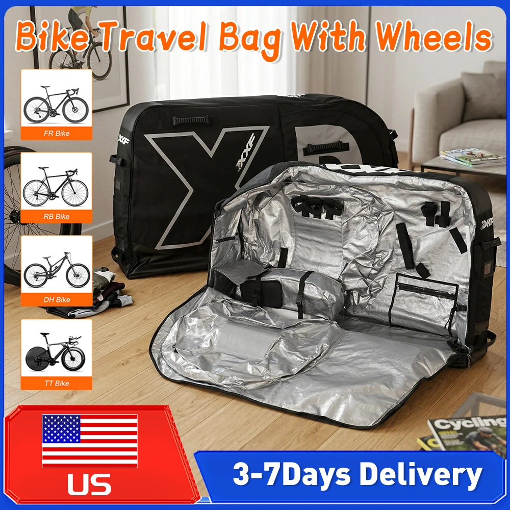 Oversized Waterproof Bicycle Travel Bag With Wheels 600D Nylon Bike Transport Case For MTB Road Bike Flight Travel
Oversized Waterproof Bicycle Travel Bag With Wheels 600D Nylon Bike Transport Case For MTB Road Bike Flight Travel