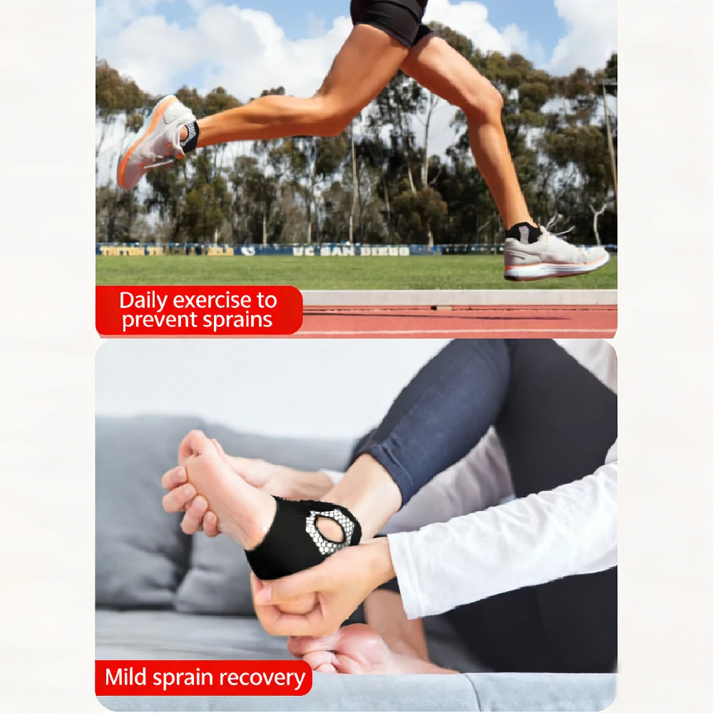 1PCS Ankle Brace, Adjustable Basketball Ankle Stabilizer, Open Heel Compression Sleeve for Men & Women,for Basketball & Running
1PCS Ankle Brace, Adjustable Basketball Ankle Stabilizer, Open Heel Compression Sleeve for Men & Women,for Basketball & Running