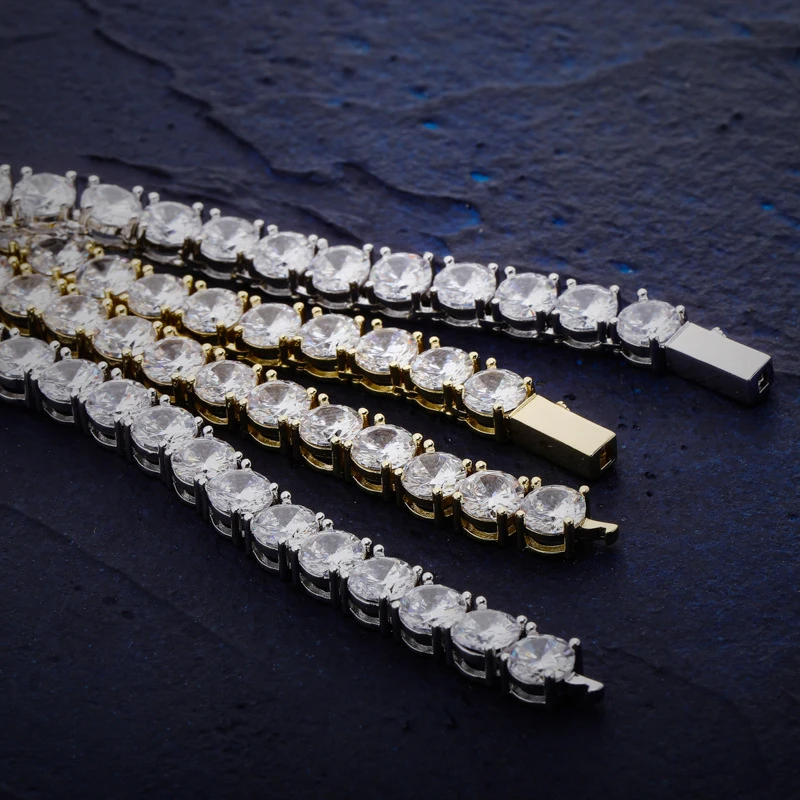 High-end S925 necklace Moissanite Custom New Diamond Tennis Necklace 14k 18k Gold 3mm 4mm 5mm Tennis Chain With Spring Clasp
High-end S925 necklace Moissanite Custom New Diamond Tennis Necklace 14k 18k Gold 3mm 4mm 5mm Tennis Chain With Spring Clasp