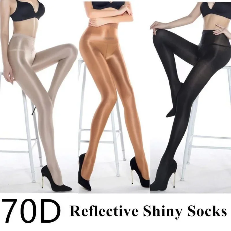 70D Pantyhose Women Control Ultra Shimmery Stretch Thickness Footed Silk Stockings Tights Legging For Dancer Nightclub
70D Pantyhose Women Control Ultra Shimmery Stretch Thickness Footed Silk Stockings Tights Legging For Dancer Nightclub