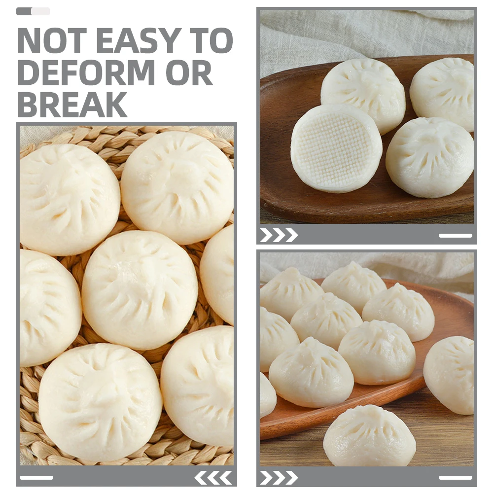6 Pcs Simulated Buns Artificial Food Kitchen Simulation Steamed Decor Decorate Toy White
6 Pcs Simulated Buns Artificial Food Kitchen Simulation Steamed Decor Decorate Toy White