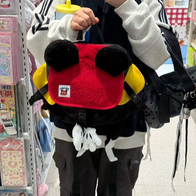 Модный роскошный милый рюкзак с Микки Маусом, студенческий креативный легкий универсальный рюкзак большой емкости
Модный роскошный милый рюкзак с Микки Маусом, студенческий креативный легкий универсальный рюкзак большой емкости