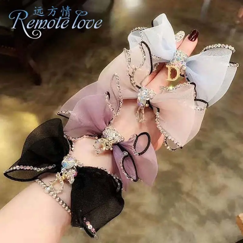 New Korean Version of Super Fairy Light Gauze Bow Elegant and Sweet Forest Women's Headband Rhinestone Hair Accessory
New Korean Version of Super Fairy Light Gauze Bow Elegant and Sweet Forest Women's Headband Rhinestone Hair Accessory