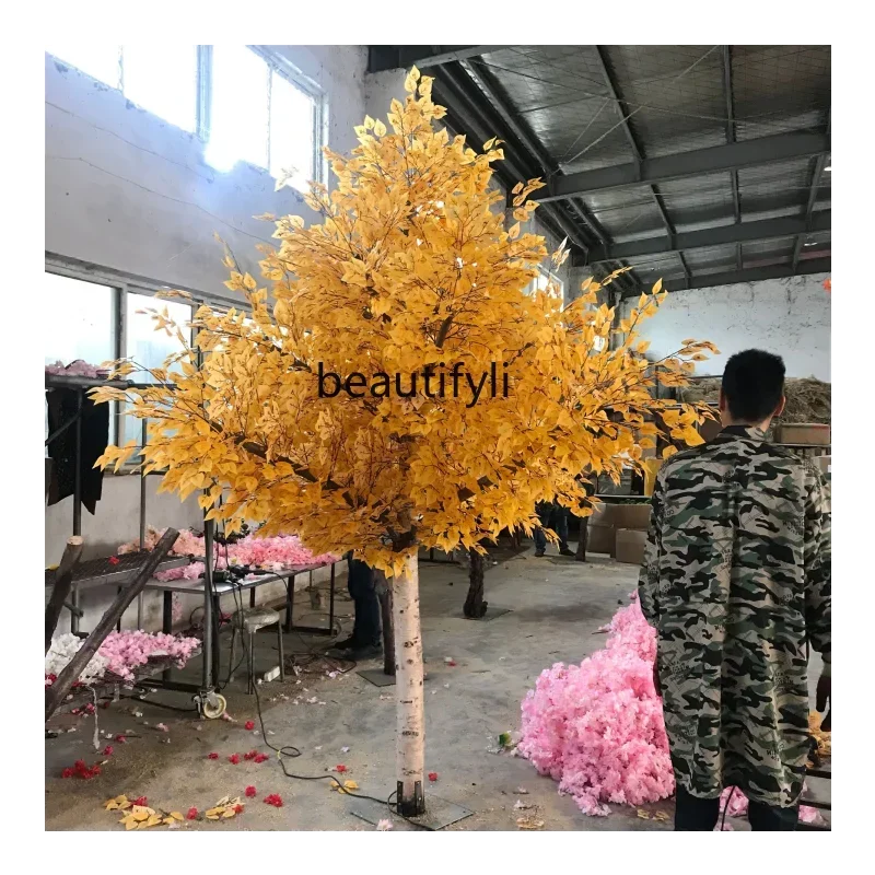Y Simulation Silver Birch Lin Large Fake Trees Decorative Square Window Hotel Display Simulation
Y Simulation Silver Birch Lin Large Fake Trees Decorative Square Window Hotel Display Simulation