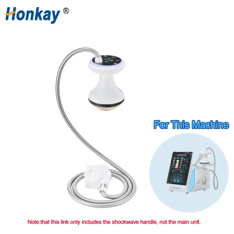Сафокусированная ударно-волновая терапевтическая машина, автономная ручка для A63, за исключением основного блока и силиконовой накладки 
Сафокусированная ударно-волновая терапевтическая машина, автономная ручка для A63, за исключением основного блока и силиконовой накладки