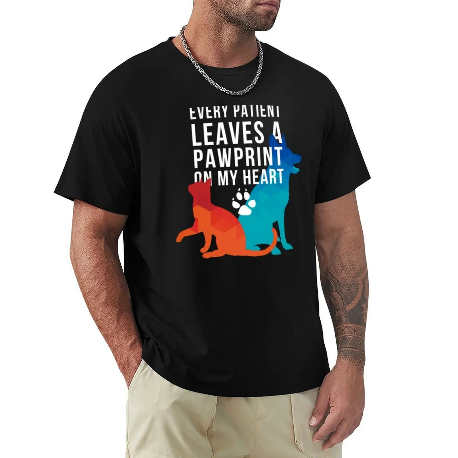 A pawprint on my heart Veterinarian T-Shirt quick drying shirts graphic tee fashion shirts funny t shirts for men
A pawprint on my heart Veterinarian T-Shirt quick drying shirts graphic tee fashion shirts funny t shirts for men
