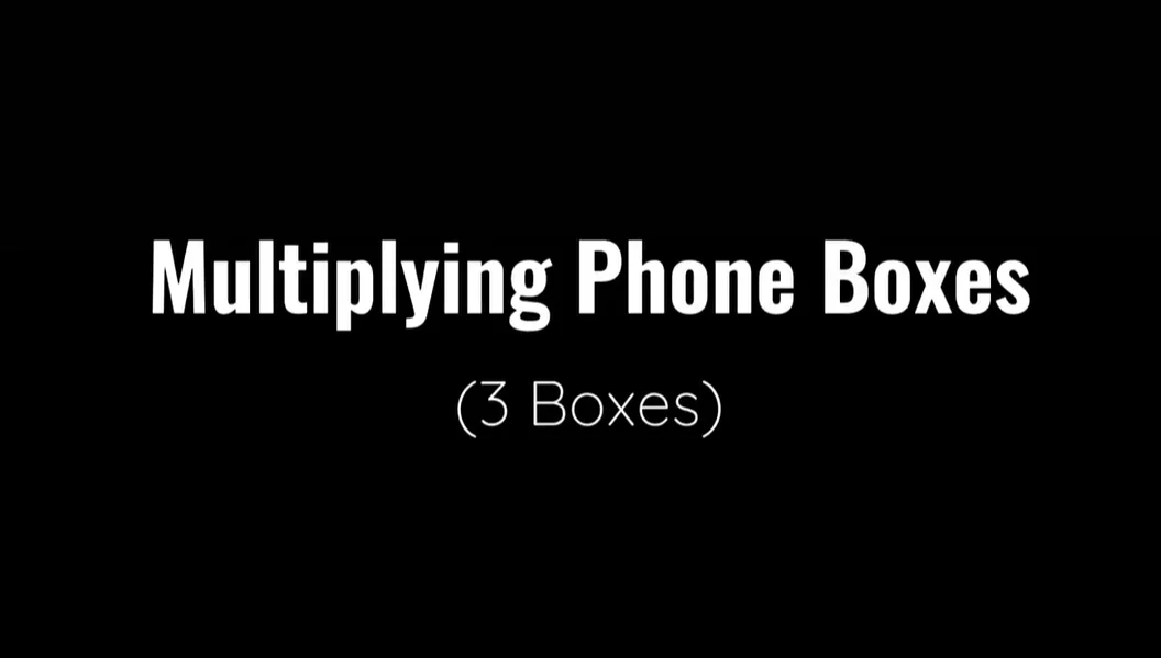Профессиональный набор Magic Multiplying Phone Illusion Set 3, портативные пустые коробки, сценический трюк крупным планом, трансформирующий в настоящий комплект для телефона
Профессиональный набор Magic Multiplying Phone Illusion Set 3, портативные пустые коробки, сценический трюк крупным планом, трансформирующий в настоящий комплект для телефона