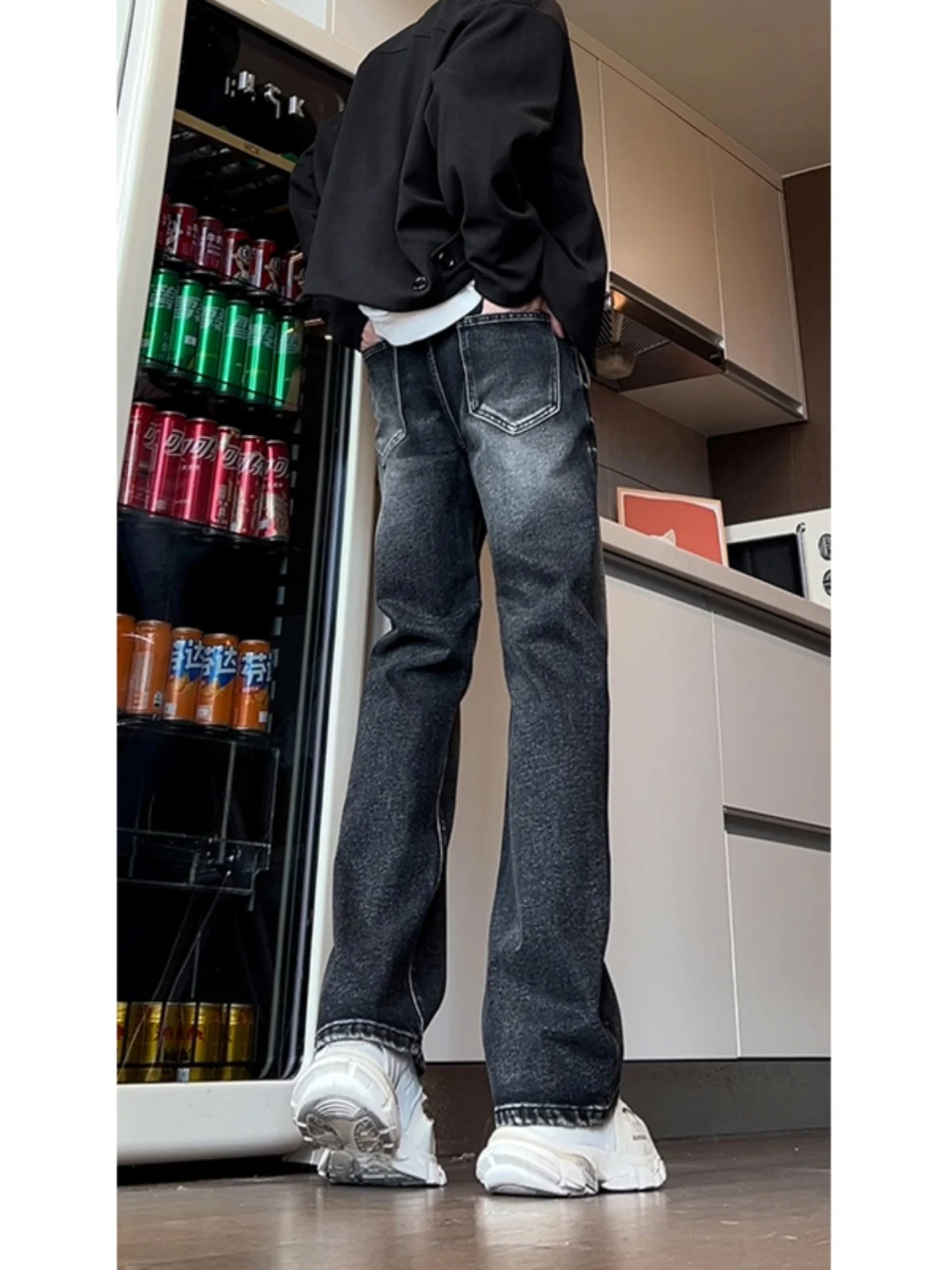 Bla adient Bell Bot Jeans Men's Slim Fit Straight Leg Jeans American Vibe Spring Autumn New Sle Wear Resistant
Bla adient Bell Bot Jeans Men's Slim Fit Straight Leg Jeans American Vibe Spring Autumn New Sle Wear Resistant