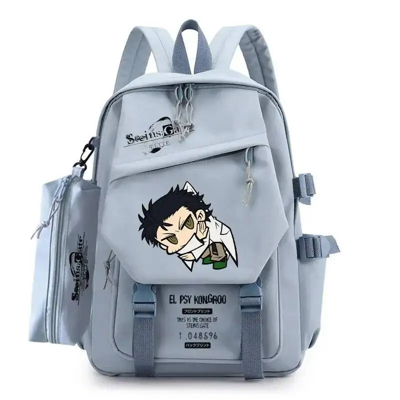 Anime Game Blue Steins;Gate Teens School Bags Large Capacity Mochila Gift Backpacks
Anime Game Blue Steins;Gate Teens School Bags Large Capacity Mochila Gift Backpacks