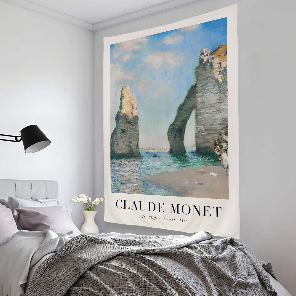 Claude Monet INS ART Fashion Tapestry Bedroom Living Bar Garden Outdoor Microfiber Festival Decoration Background Art Banner
Claude Monet INS ART Fashion Tapestry Bedroom Living Bar Garden Outdoor Microfiber Festival Decoration Background Art Banner