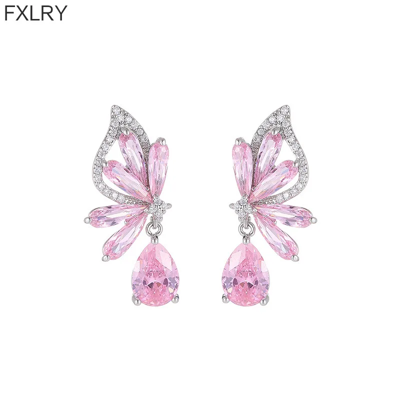 Серьги-капли FXLRY в ретро-стиле с цирконами и серебряной иглой S925 для женщин, для банкетов
Серьги-капли FXLRY в ретро-стиле с цирконами и серебряной иглой S925 для женщин, для банкетов