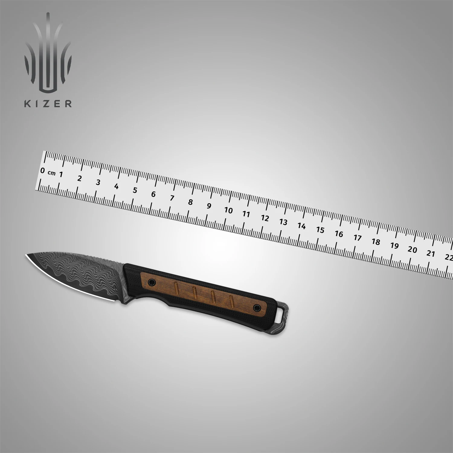 Kizer Fixed Blade Knife 1108 Series Whiskey Jack 10V/Damascus/AEB-L Blade With Micarta/G10 Handle
Kizer Fixed Blade Knife 1108 Series Whiskey Jack 10V/Damascus/AEB-L Blade With Micarta/G10 Handle