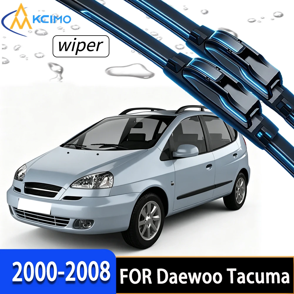 Premium Front Windshield Wiper Blades with Durable Rubber for Stable All-Weather Wiping for Daewoo Tacuma 2000-2008
Premium Front Windshield Wiper Blades with Durable Rubber for Stable All-Weather Wiping for Daewoo Tacuma 2000-2008