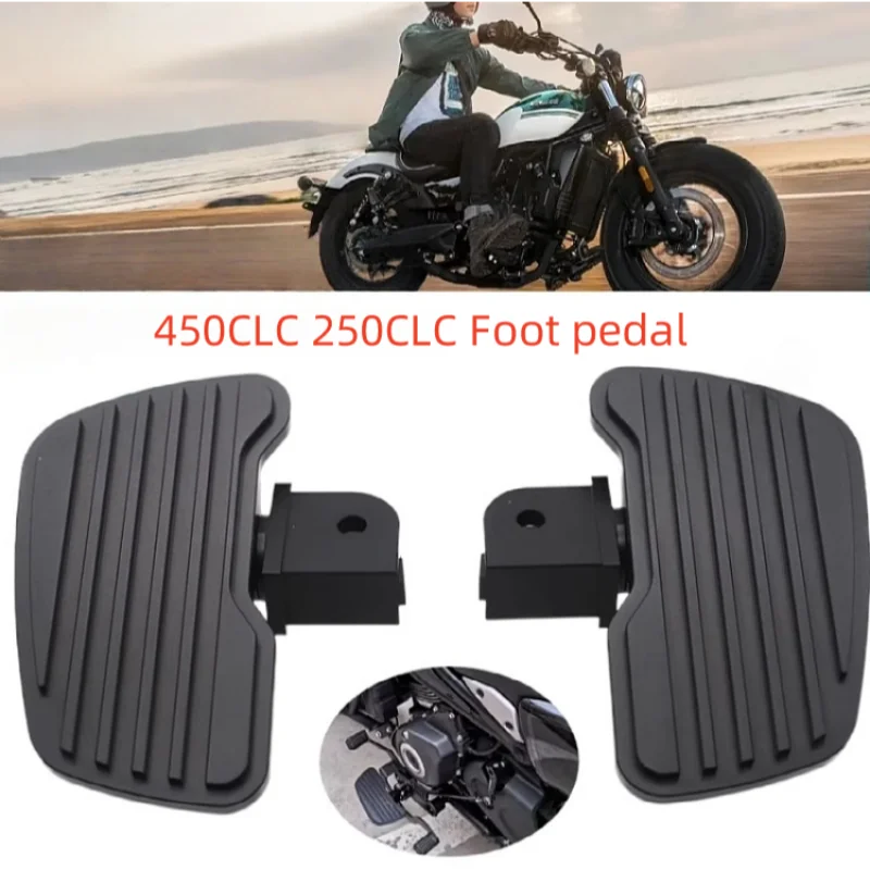 For CFMOTO 450CLC 250CLC Foot Pedal 450/250 CLC Motorcycle Modified Aluminum Alloy Front Footrest Increase and Widen Foot Pedal
For CFMOTO 450CLC 250CLC Foot Pedal 450/250 CLC Motorcycle Modified Aluminum Alloy Front Footrest Increase and Widen Foot Pedal