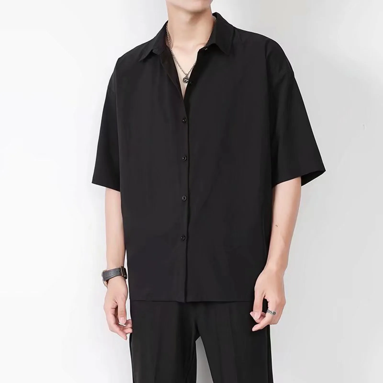 Shirts For Men Tech Short Sleeve Shirts Casual Workout Beachwear Holiday European Style Handsome Men
Shirts For Men Tech Short Sleeve Shirts Casual Workout Beachwear Holiday European Style Handsome Men
