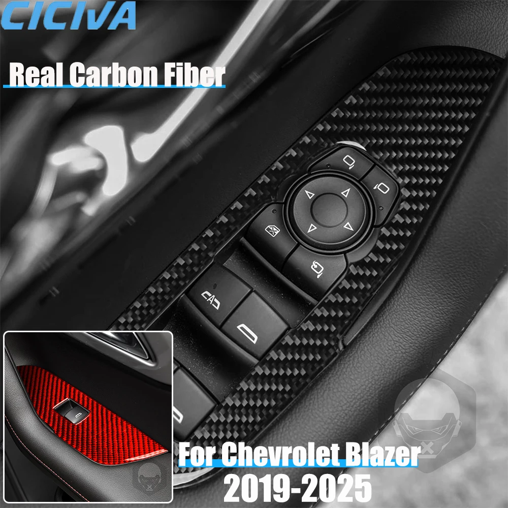 Real Carbon Fiber Car Accessories Window Lift Set Cover Soft Sticker For Chevrolet Blazer 2019 2020 2021 2022 2023 2024 2025
Real Carbon Fiber Car Accessories Window Lift Set Cover Soft Sticker For Chevrolet Blazer 2019 2020 2021 2022 2023 2024 2025