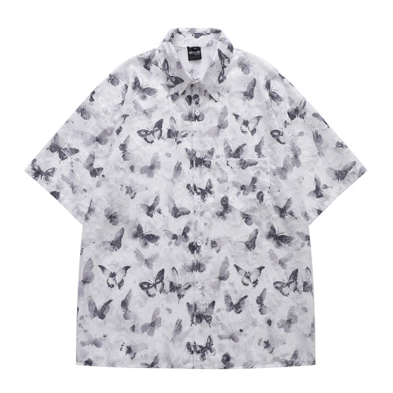 Butterfly Tassel Material Men's Shirt Short Sleeve Summer Button Up Shirts for Man Woman
Butterfly Tassel Material Men's Shirt Short Sleeve Summer Button Up Shirts for Man Woman