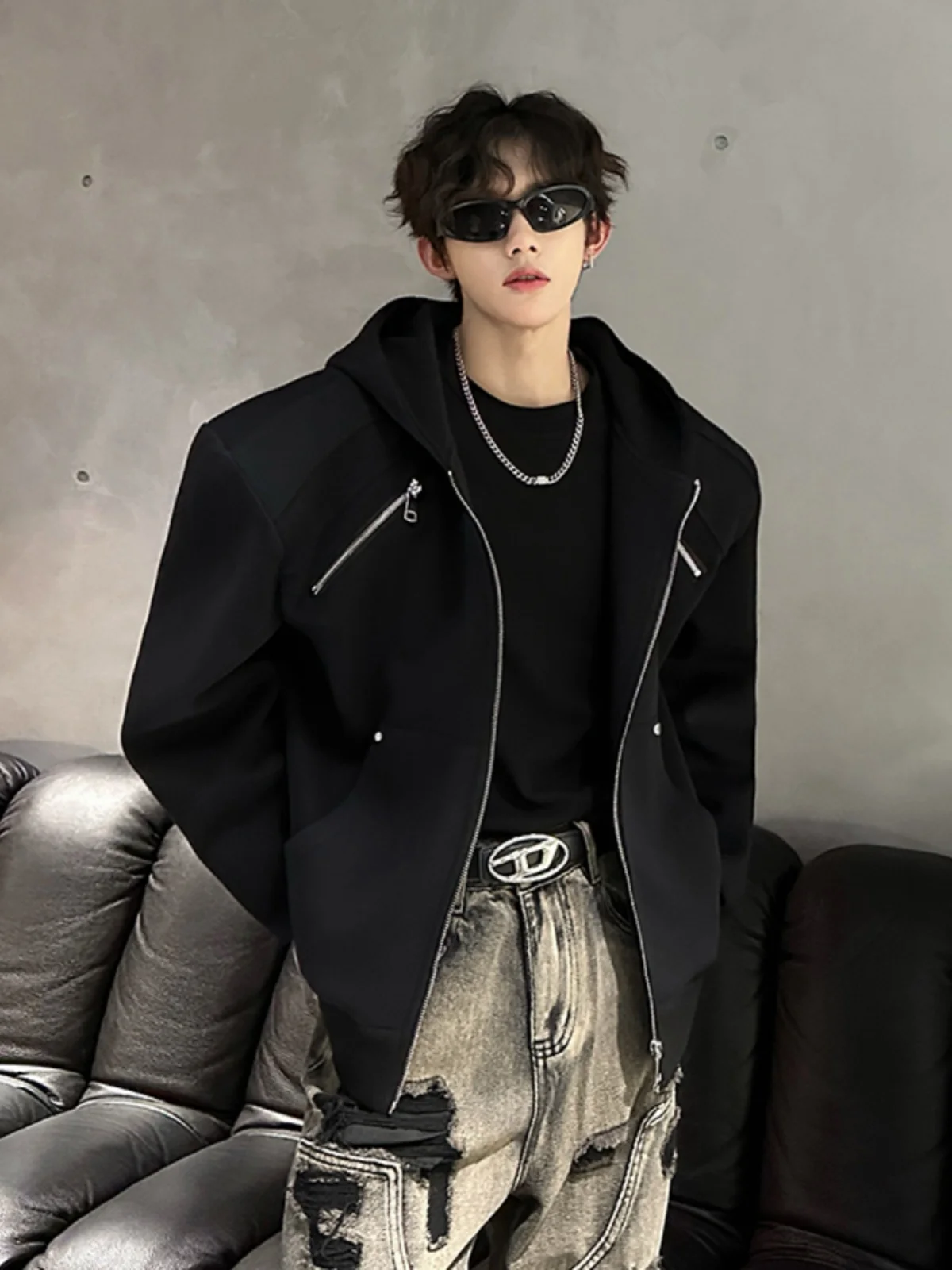 Cleanfit Advanced Men's Zipper Jaet Baseball Sle Sweatirt Outerwear Spring Autumn k Trendy Brand Streetwear Jaet
Cleanfit Advanced Men's Zipper Jaet Baseball Sle Sweatirt Outerwear Spring Autumn k Trendy Brand Streetwear Jaet