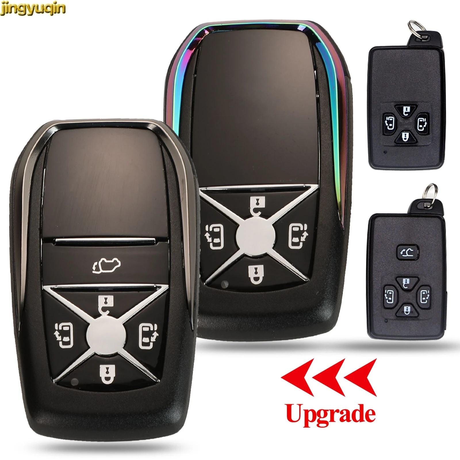 Умный дистанционный ключ-брелок от машины Jingyuqin для Toyota Camry Crown Avalon 4Runner Land Cruiser Prius RAV4 Venza 2/3/4 BTN
Умный дистанционный ключ-брелок от машины Jingyuqin для Toyota Camry Crown Avalon 4Runner Land Cruiser Prius RAV4 Venza 2/3/4 BTN