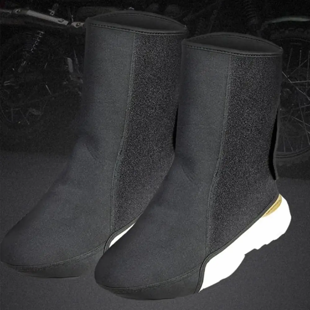 Cold-proof Cycling Shoe Covers Waterproof Foot Case Windproof Ankle Protector Neoprene Warm Motorcycle Riding Leg Covers
Cold-proof Cycling Shoe Covers Waterproof Foot Case Windproof Ankle Protector Neoprene Warm Motorcycle Riding Leg Covers