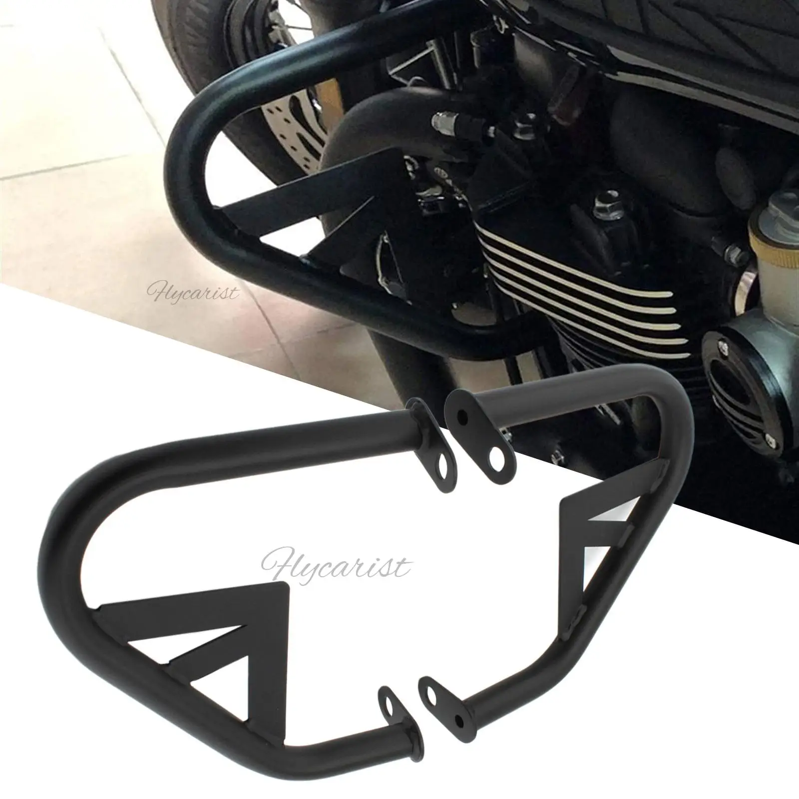 Motorcycle Engine Crash Guard Bar Black For Bonneville T100 T120 Thruxton 2017-2021
Motorcycle Engine Crash Guard Bar Black For Bonneville T100 T120 Thruxton 2017-2021