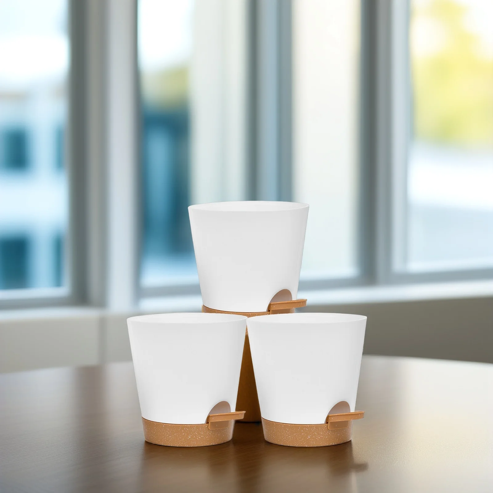 3 Pieces 7.5 Inch White Self Watering Flower Pots Double Layer Removable Planter Drainage Indoor Plants Succulents
3 Pieces 7.5 Inch White Self Watering Flower Pots Double Layer Removable Planter Drainage Indoor Plants Succulents