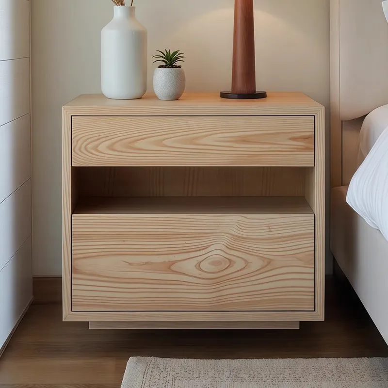 Medieval solid wood bedside table, living room, bedroom, household bedside storage cabinet
Medieval solid wood bedside table, living room, bedroom, household bedside storage cabinet